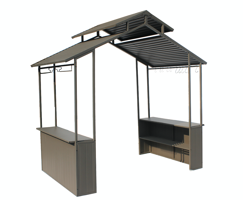 Gudang Barbekyu Luar Ruangan Tahan Air 2,5*1,5*2,5m