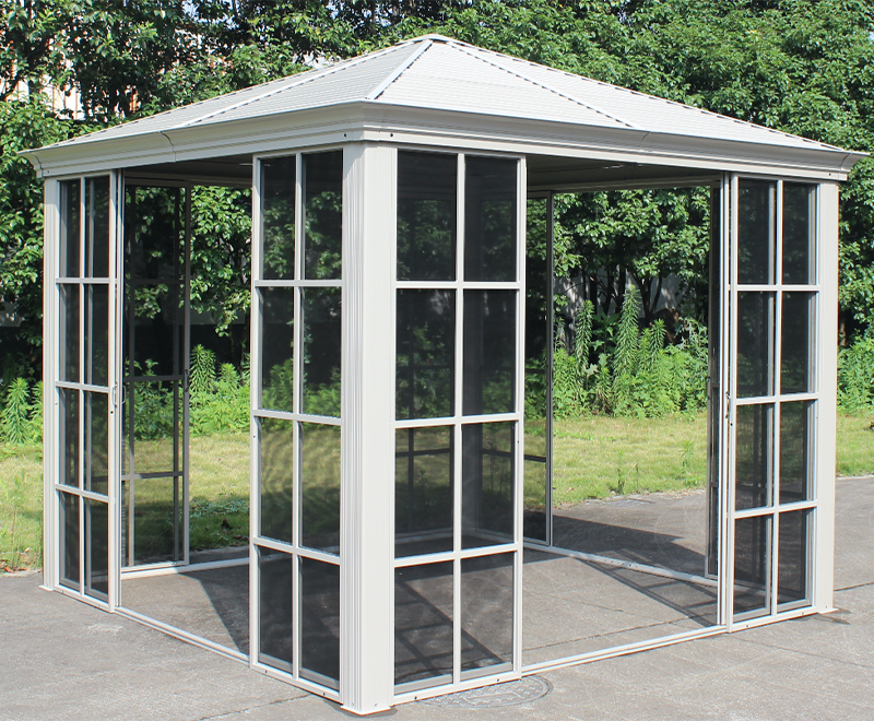 Ruang Sunroom Layar Nyaman 3x3m